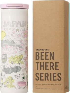 Limited Edition Starbucks Tumbler Been There Series Stainless Steel Japan SPRING